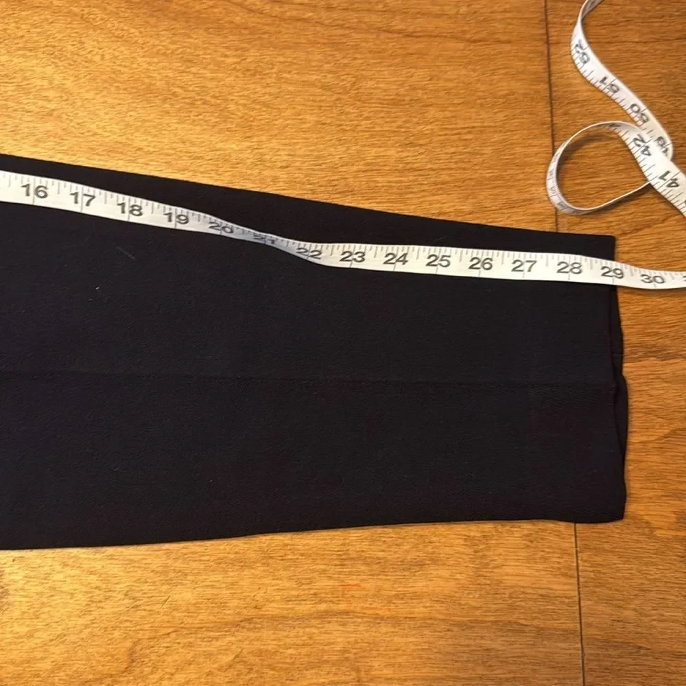 Thalian Sleek Black Pants
